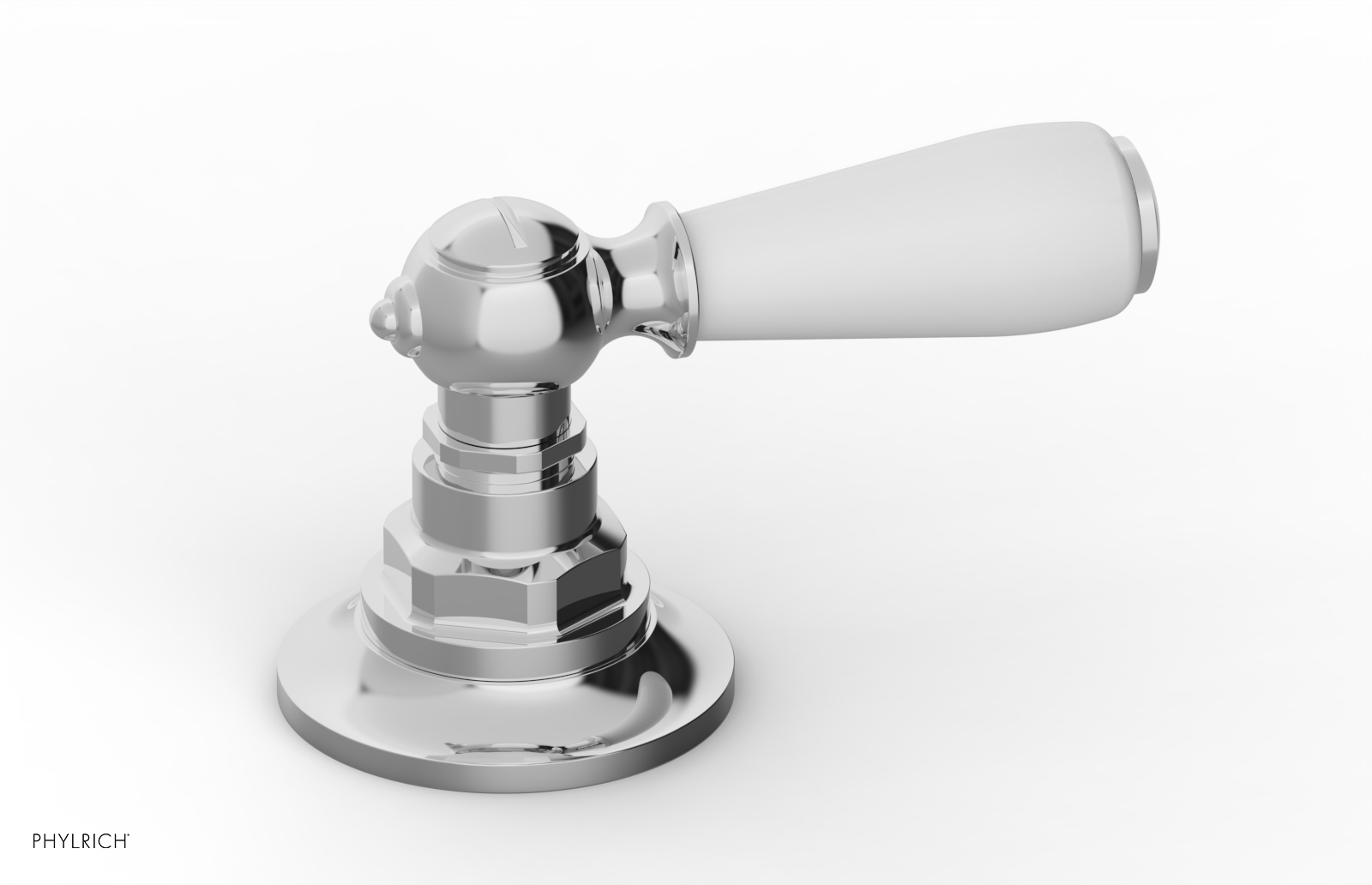 Phylrich Jamestown Volume Control/Diverter Trim with Lever Handle