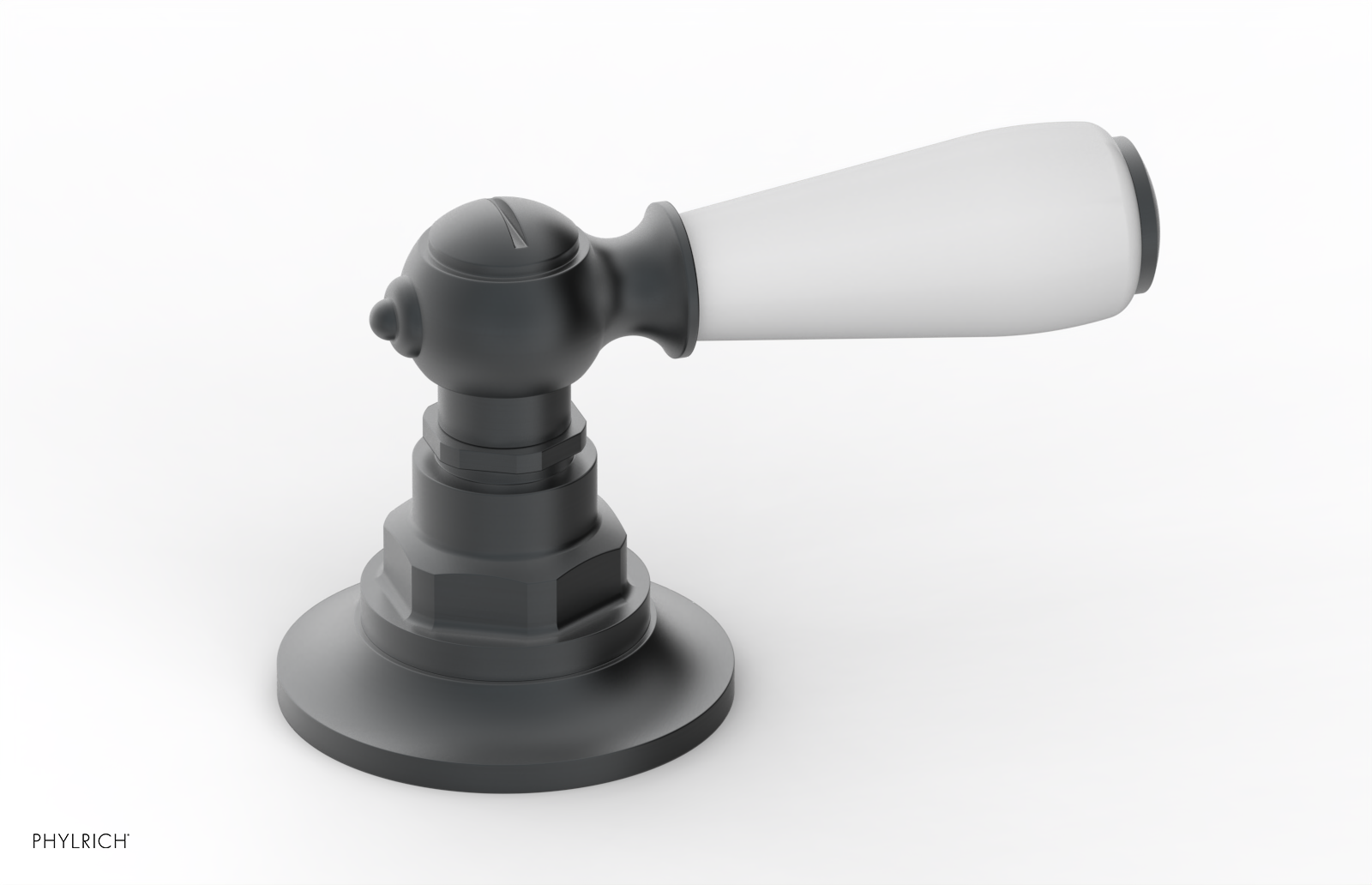 Phylrich Jamestown Volume Control/Diverter Trim with Lever Handle