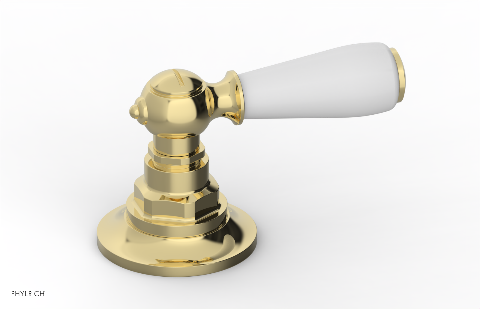 Phylrich Jamestown Volume Control/Diverter Trim with Lever Handle