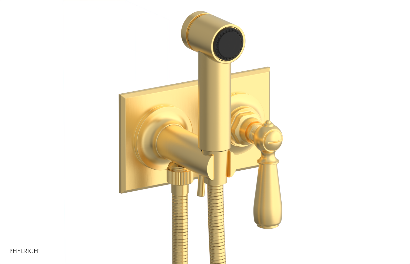 Phylrich Jamestown Wall Mounted Bidet with Lever Handle