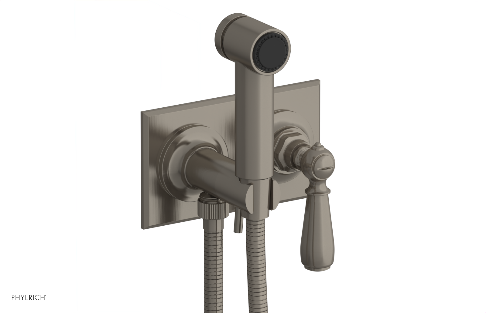 Phylrich Jamestown Wall Mounted Bidet with Lever Handle