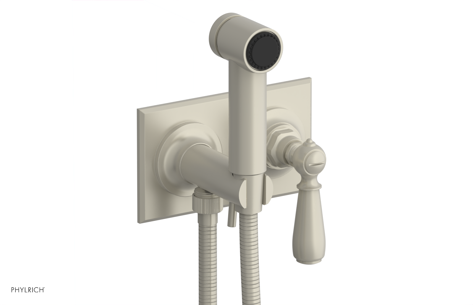 Phylrich Jamestown Wall Mounted Bidet with Lever Handle