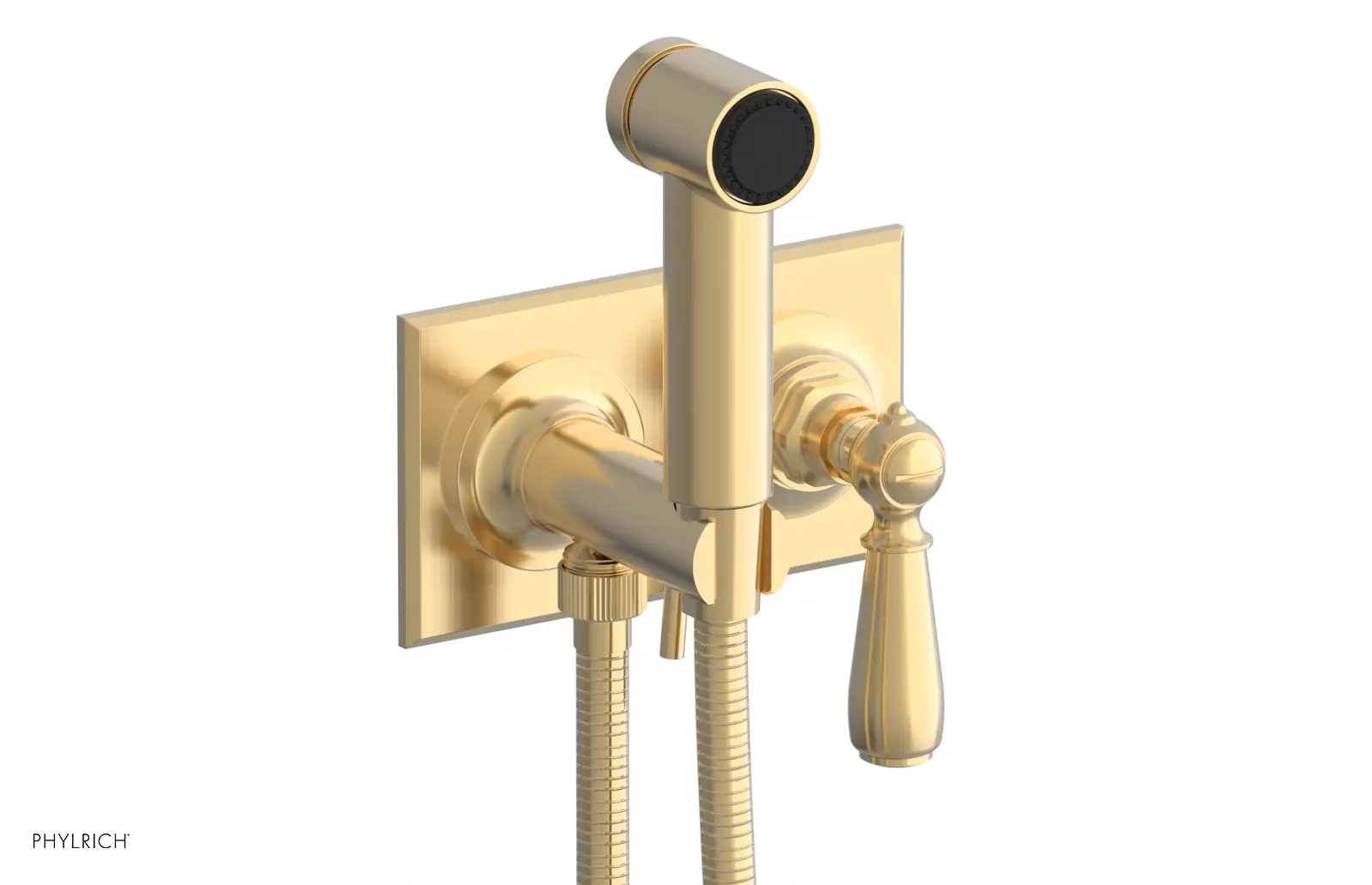 Phylrich Jamestown Wall Mounted Bidet with Lever Handle by Phylrich