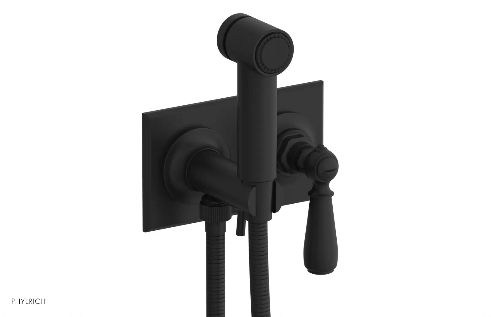 Phylrich Jamestown Wall Mounted Bidet with Lever Handle by Phylrich