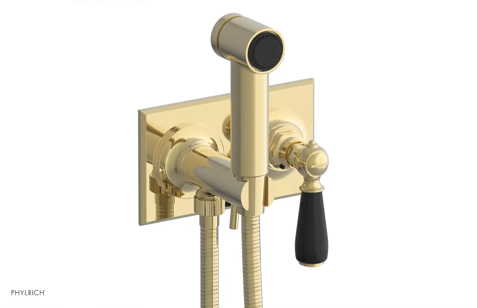 Phylrich Jamestown Wall Mounted Bidet with Lever Handle by Phylrich