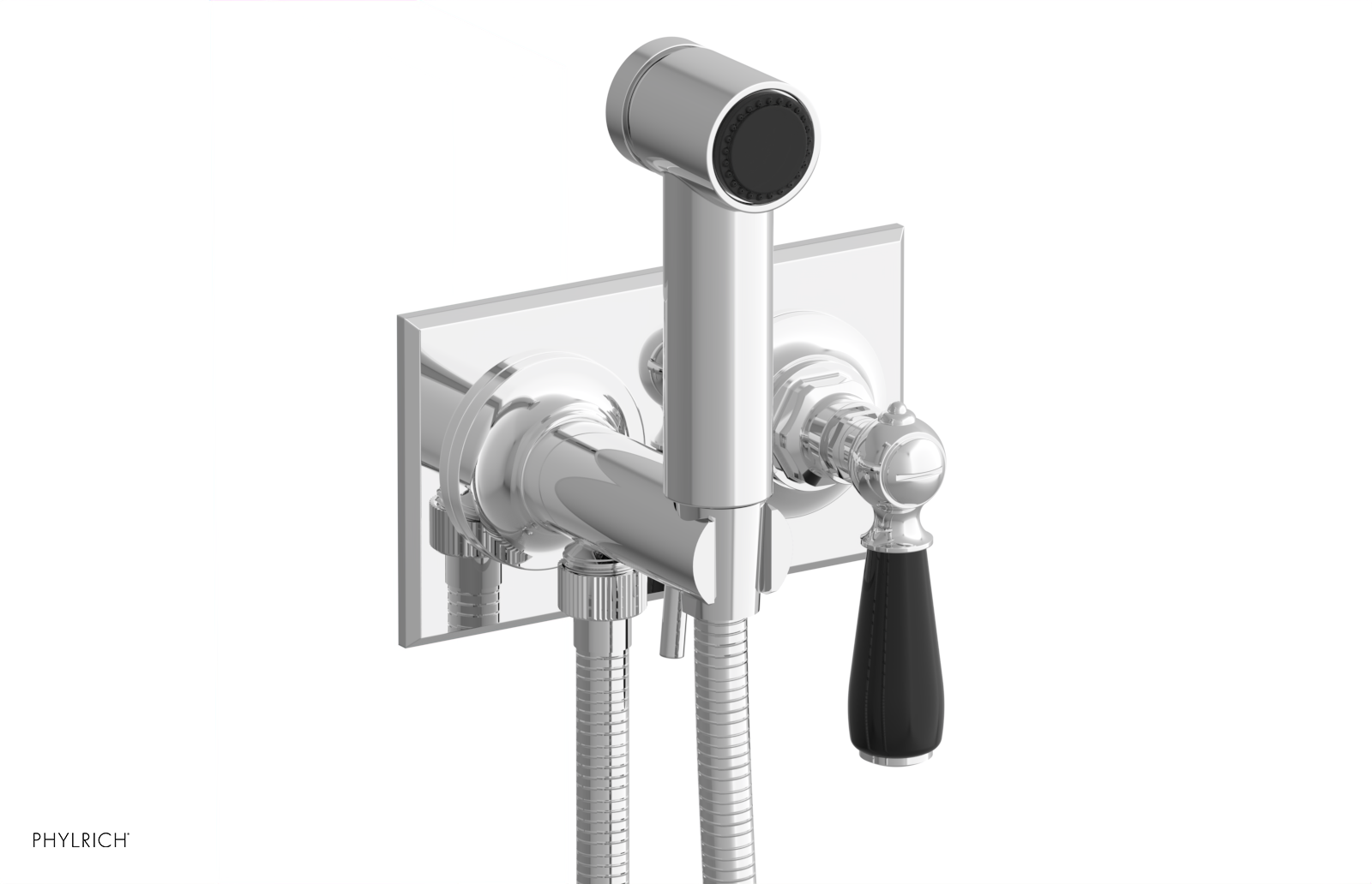 Phylrich Jamestown Wall Mounted Bidet with Lever Handle