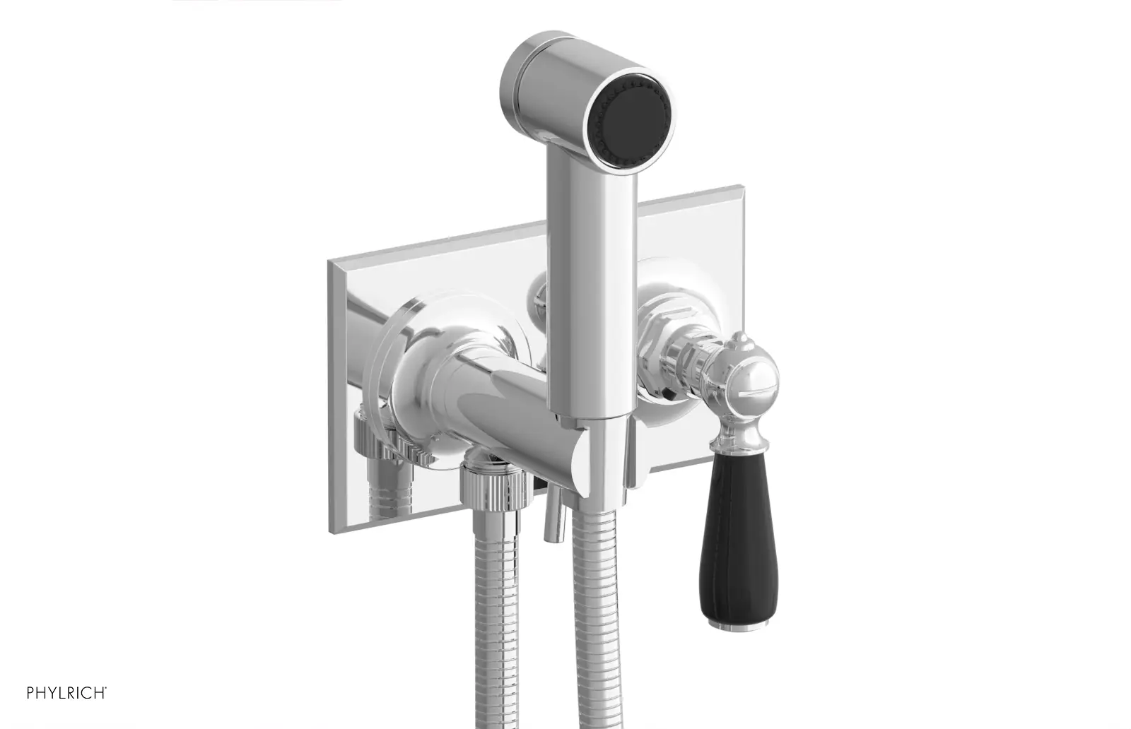 Phylrich Jamestown Wall Mounted Bidet with Lever Handle by Phylrich