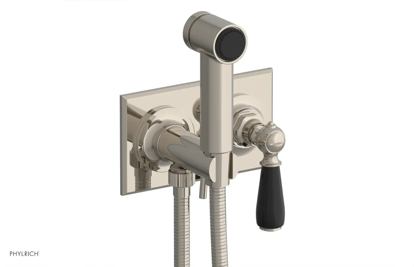 Phylrich Jamestown Wall Mounted Bidet with Lever Handle by Phylrich