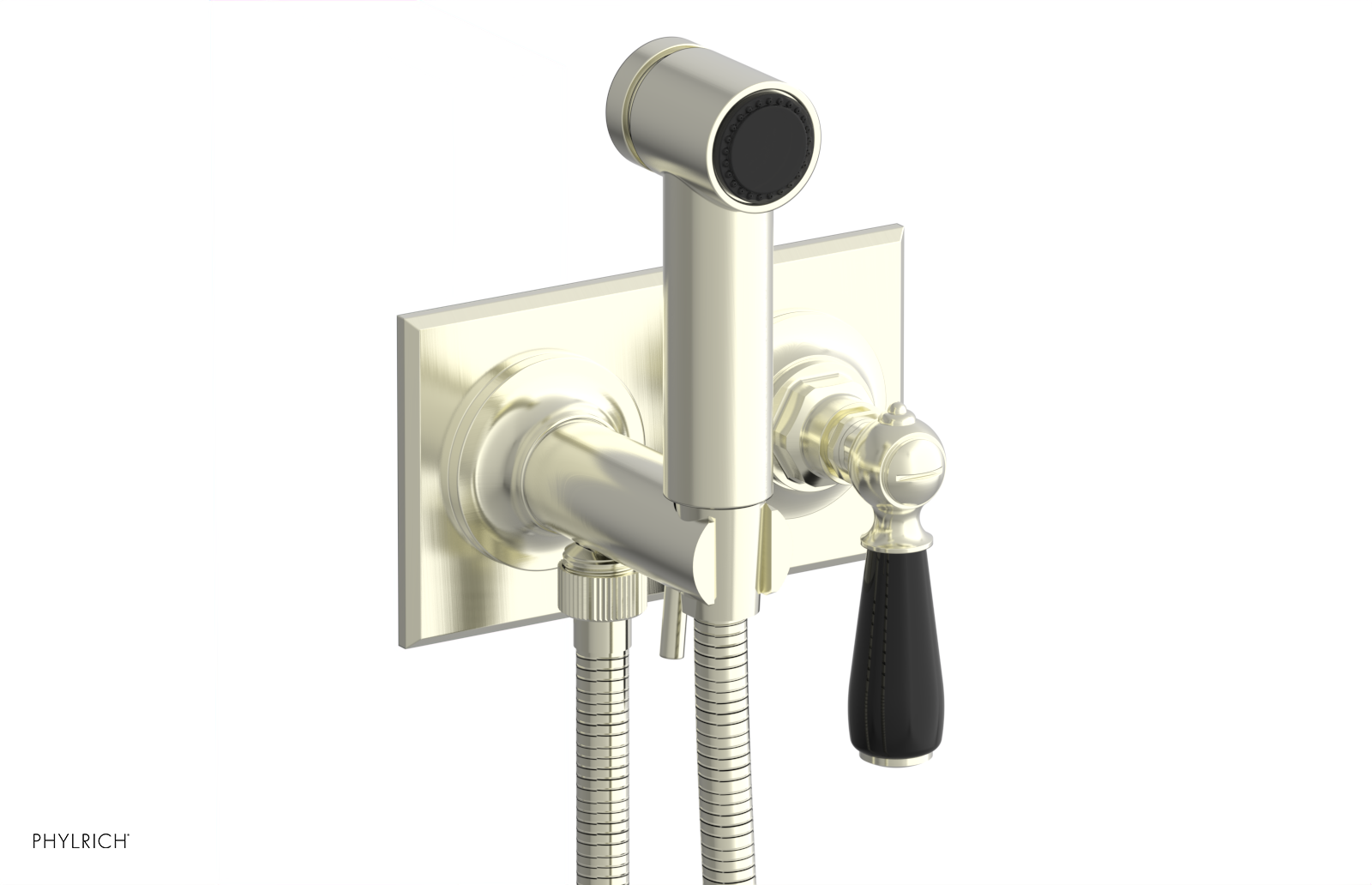 Phylrich Jamestown Wall Mounted Bidet with Lever Handle