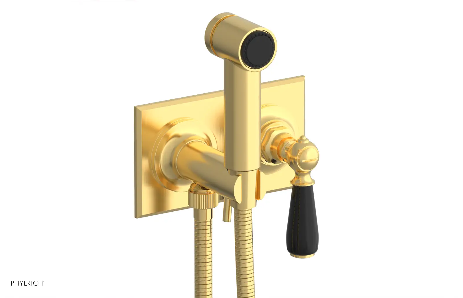 Phylrich Jamestown Wall Mounted Bidet with Lever Handle by Phylrich