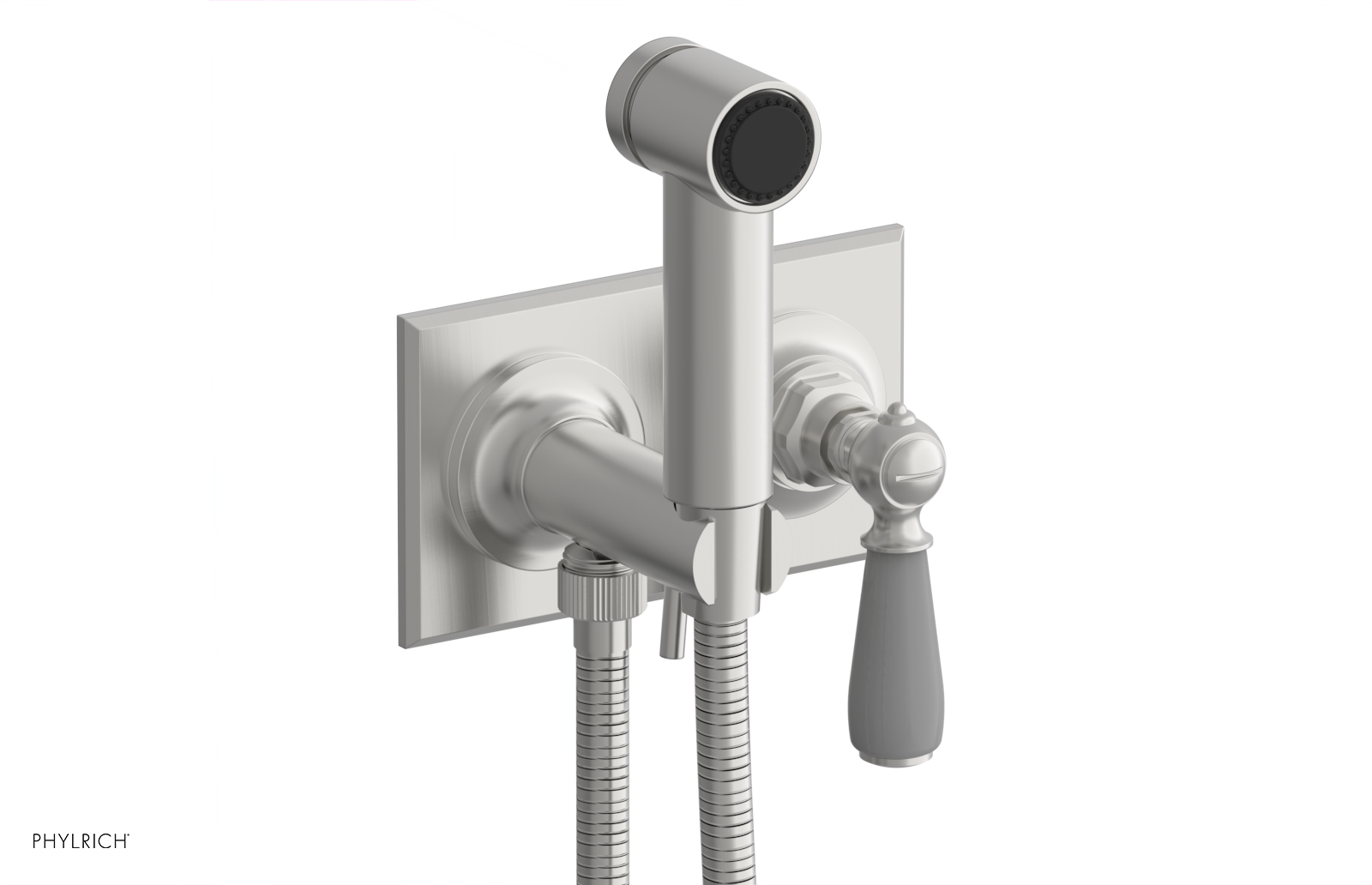 Phylrich Jamestown Wall Mounted Bidet with Lever Handle
