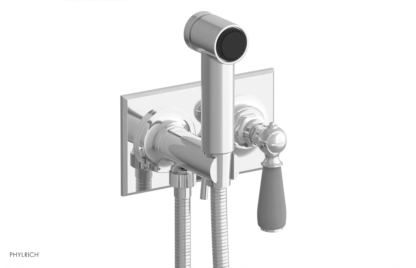 Phylrich Jamestown Wall Mounted Bidet with Lever Handle by Phylrich