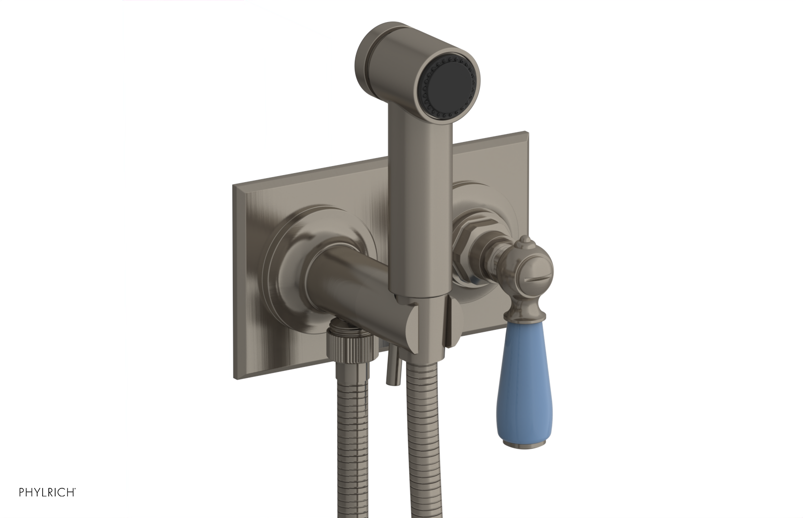 Phylrich Jamestown Wall Mounted Bidet with Lever Handle