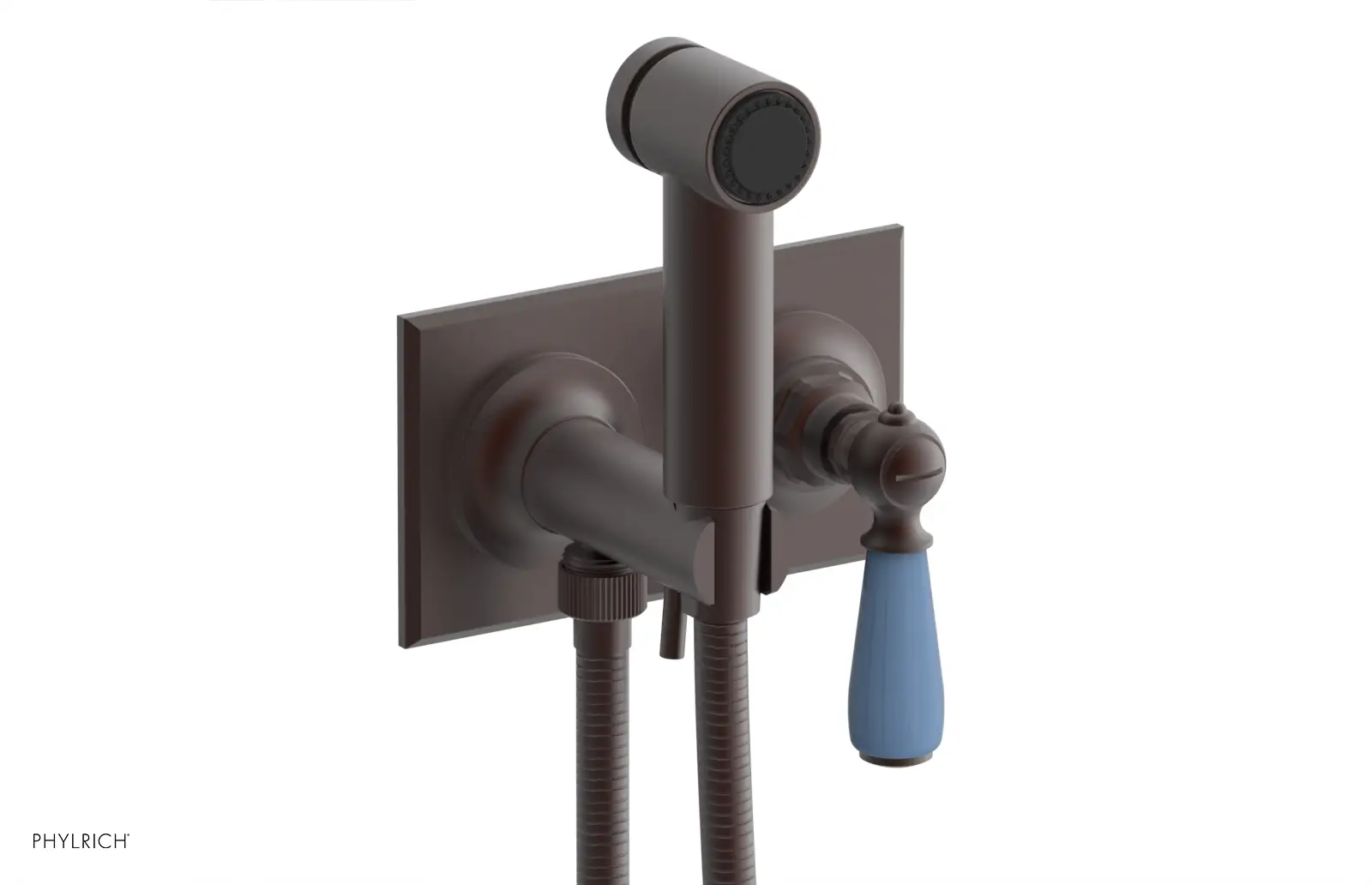 Phylrich Jamestown Wall Mounted Bidet with Lever Handle by Phylrich