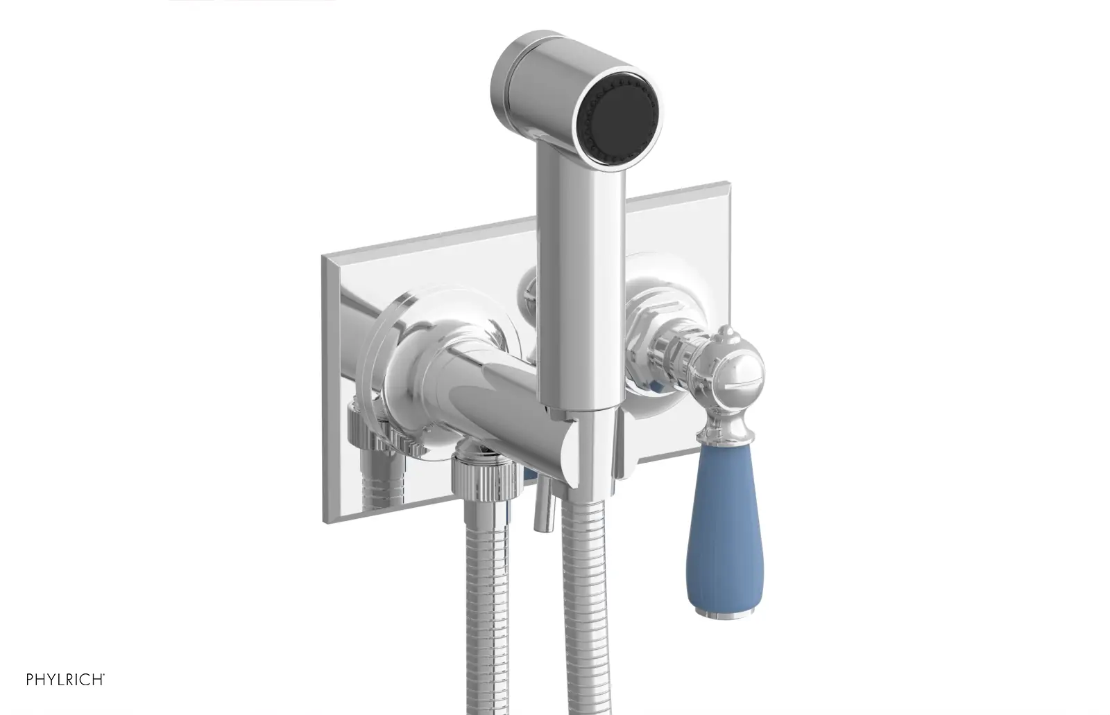 Phylrich Jamestown Wall Mounted Bidet with Lever Handle by Phylrich