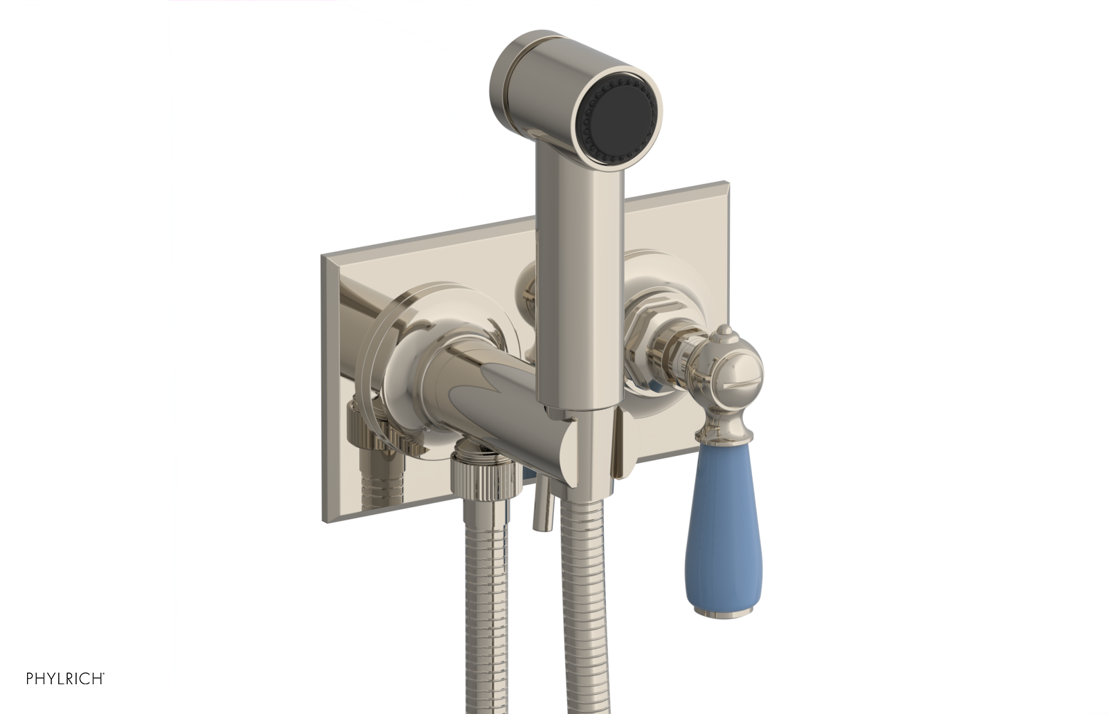 Phylrich Jamestown Wall Mounted Bidet with Lever Handle