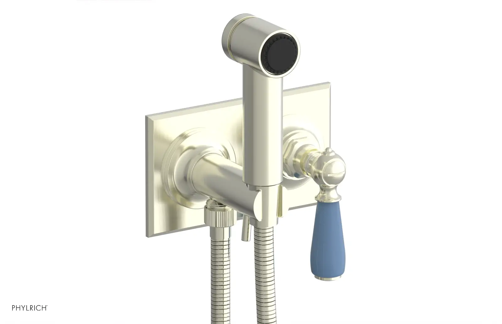 Phylrich Jamestown Wall Mounted Bidet with Lever Handle by Phylrich