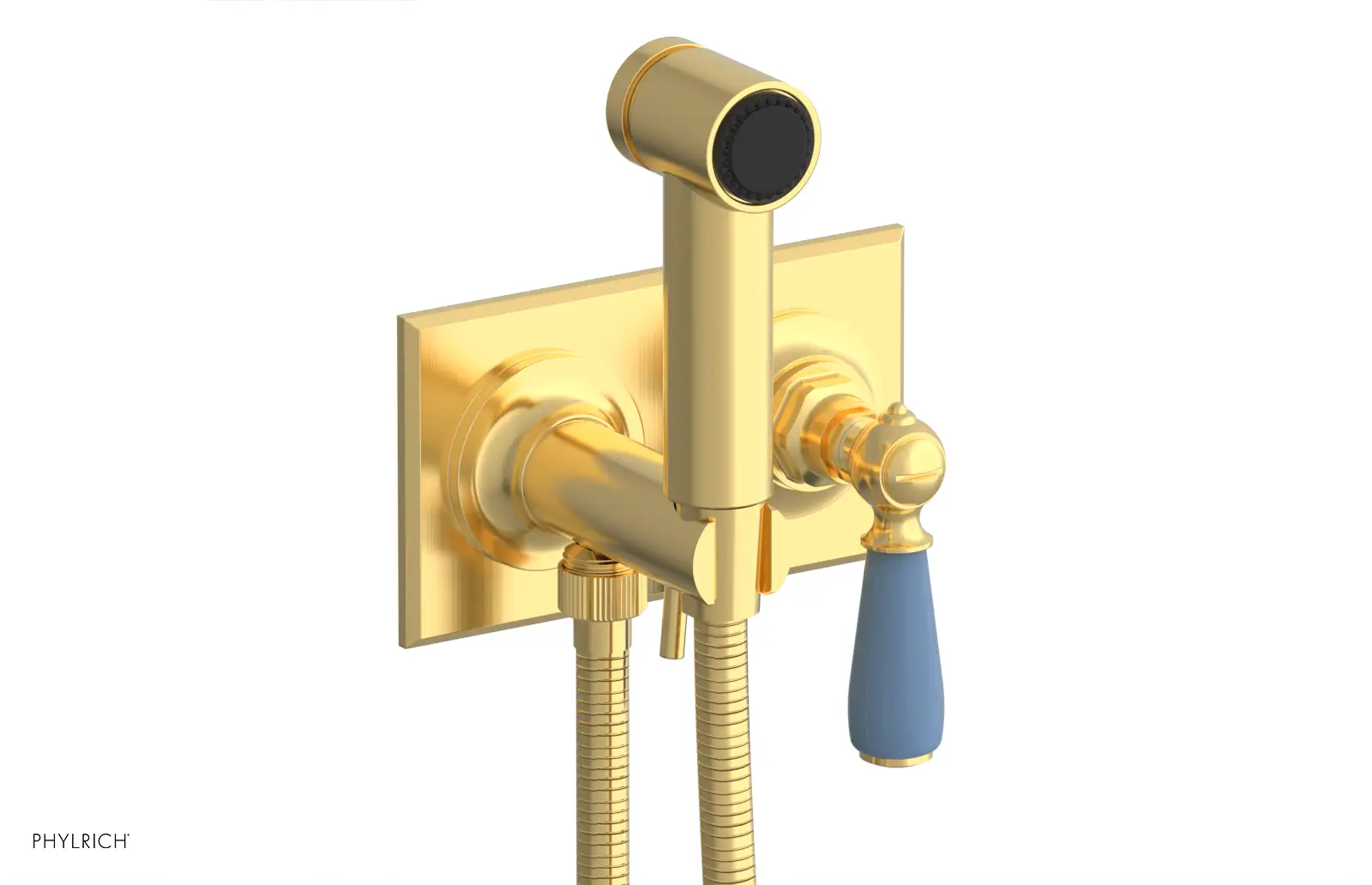Phylrich Jamestown Wall Mounted Bidet with Lever Handle by Phylrich