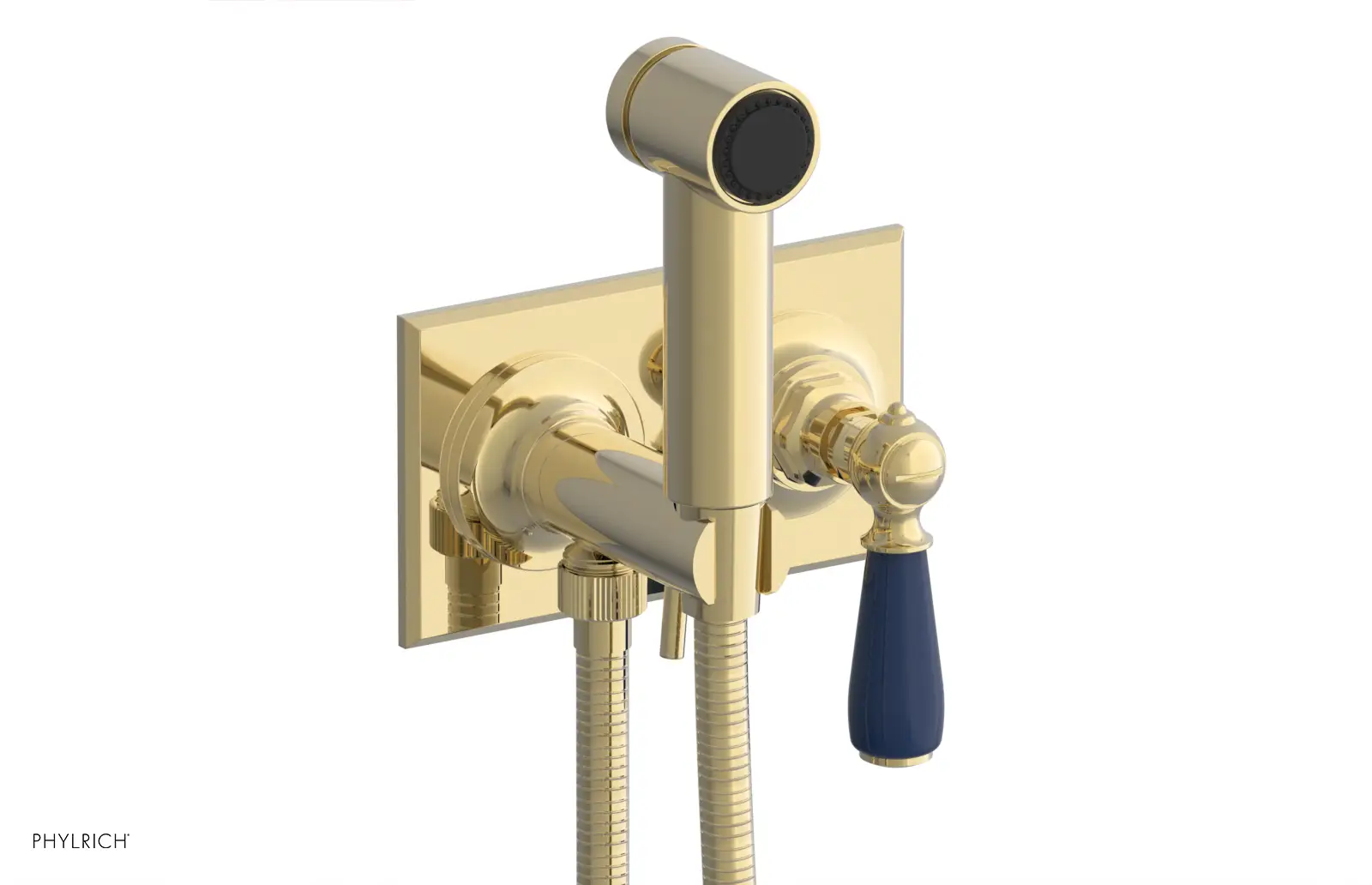 Phylrich Jamestown Wall Mounted Bidet with Lever Handle by Phylrich
