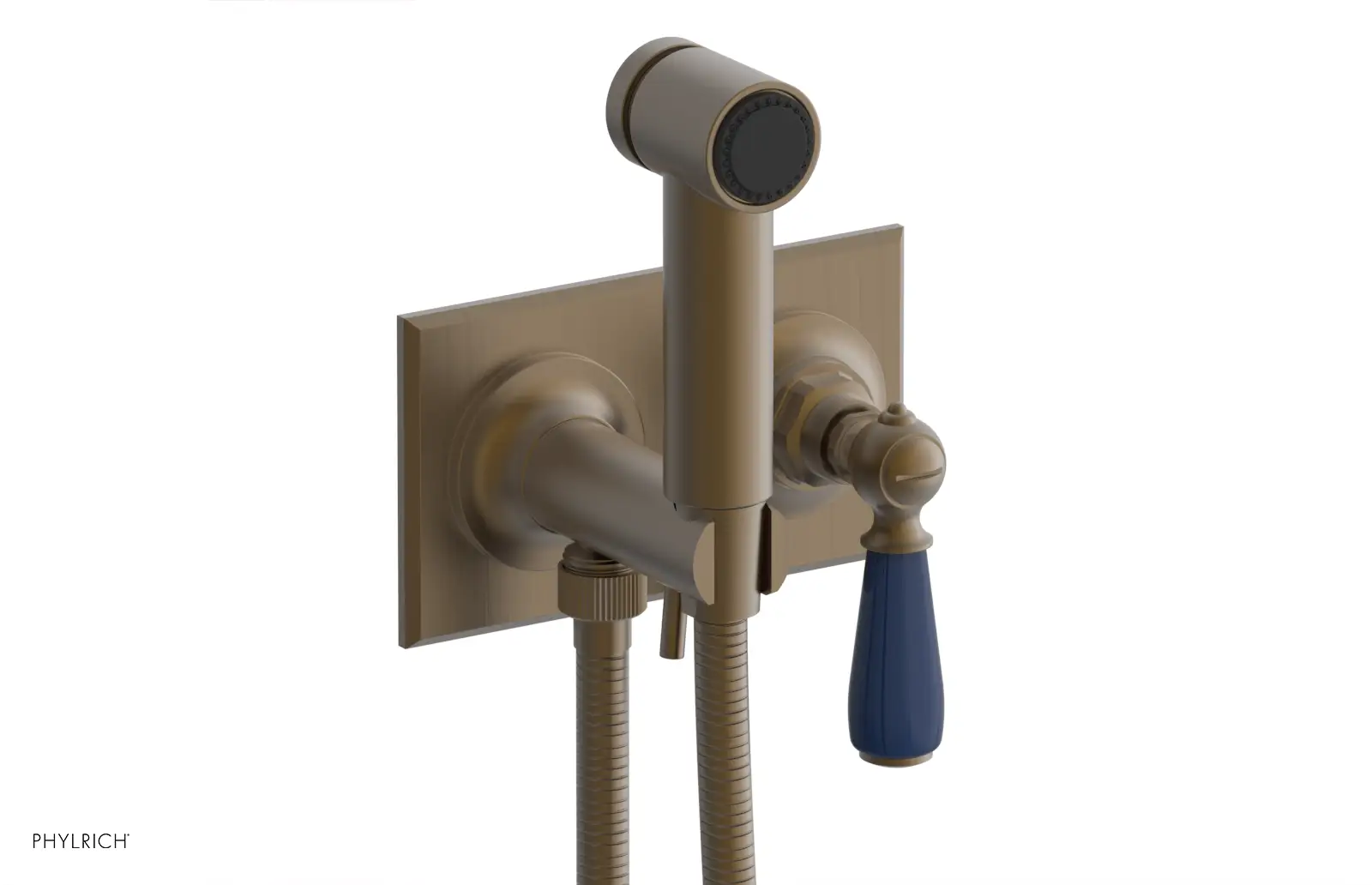 Phylrich Jamestown Wall Mounted Bidet with Lever Handle by Phylrich