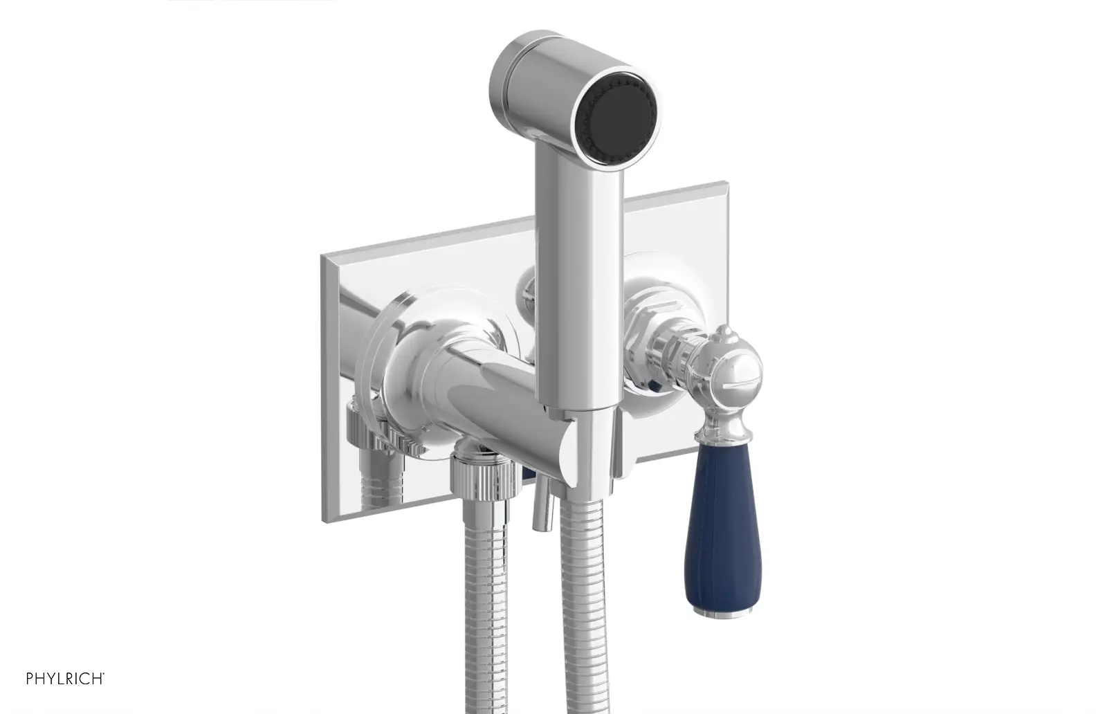 Phylrich Jamestown Wall Mounted Bidet with Lever Handle by Phylrich