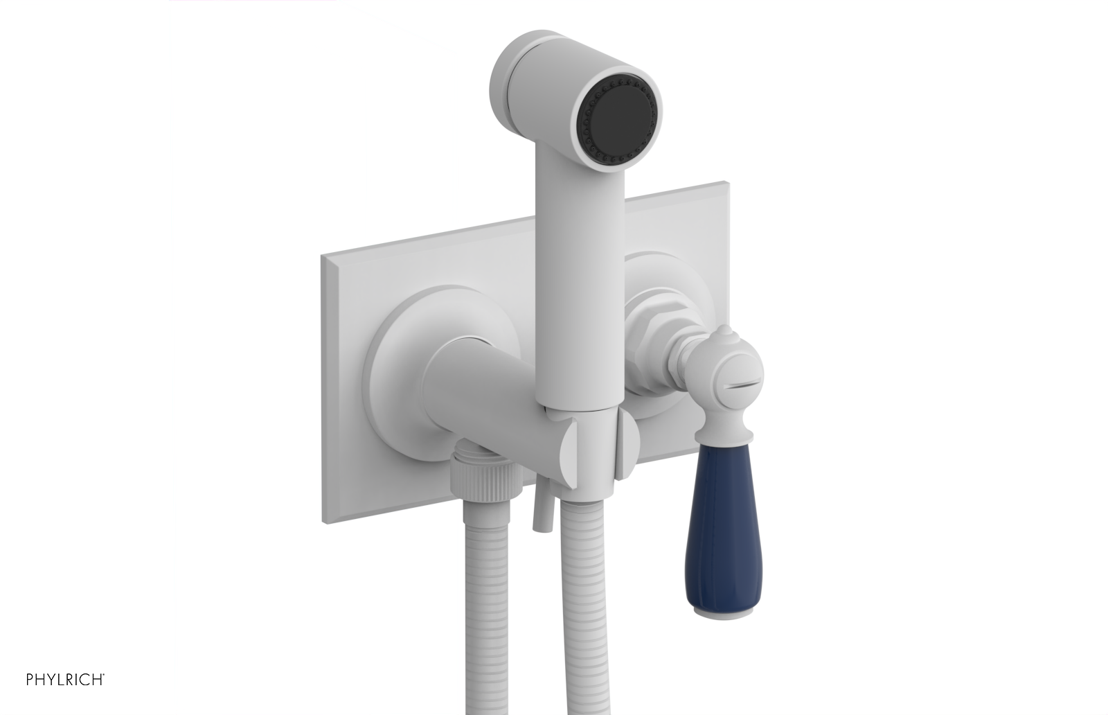 Phylrich Jamestown Wall Mounted Bidet with Lever Handle