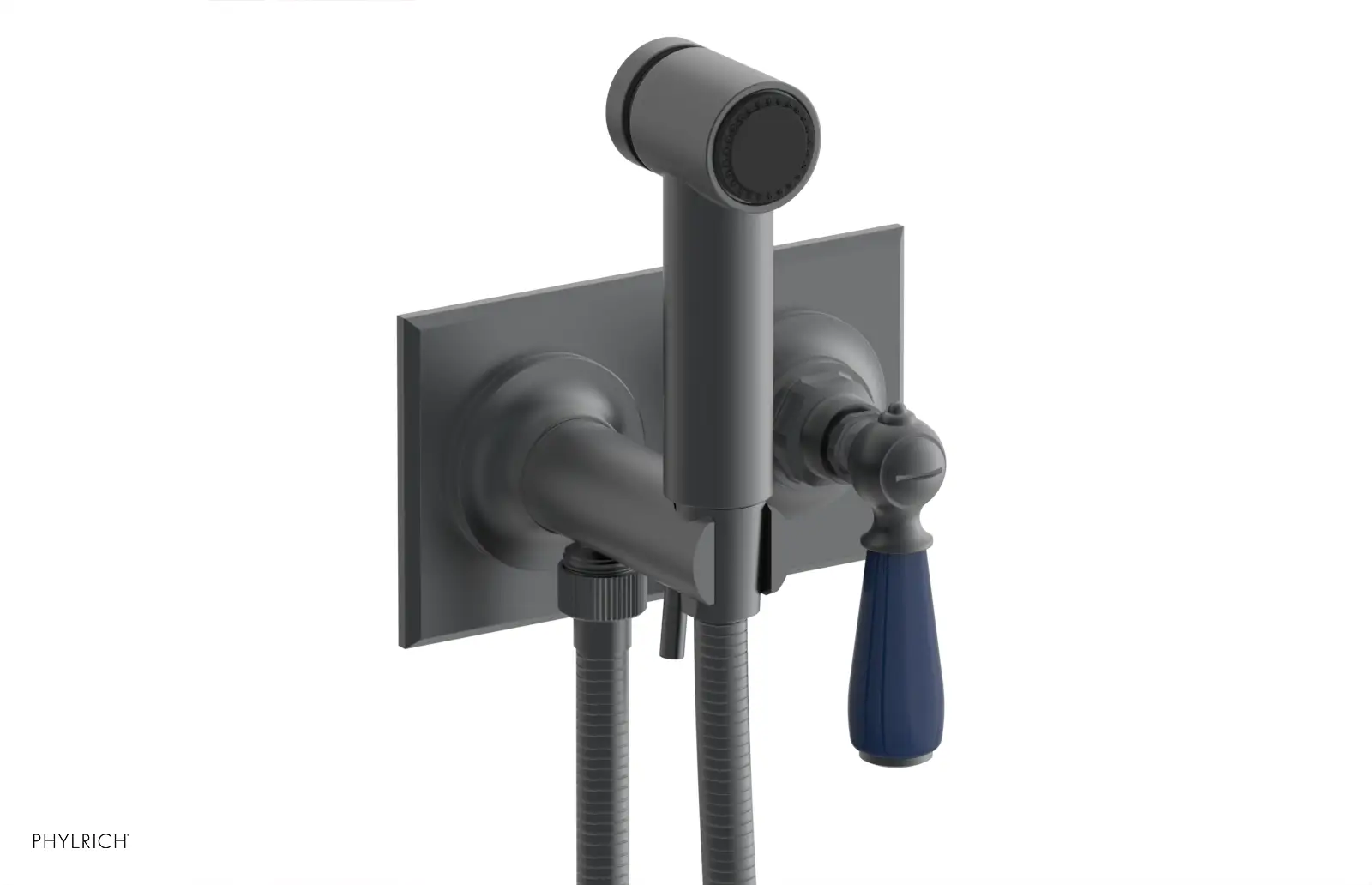 Phylrich Jamestown Wall Mounted Bidet with Lever Handle by Phylrich
