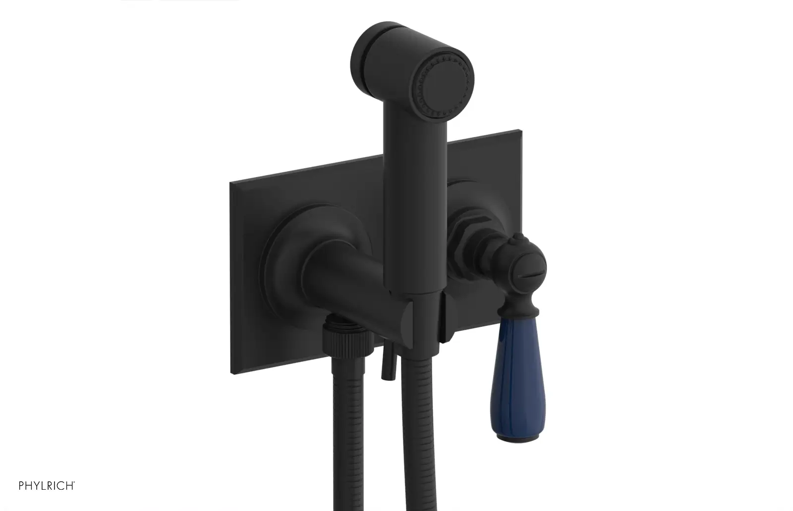 Phylrich Jamestown Wall Mounted Bidet with Lever Handle by Phylrich