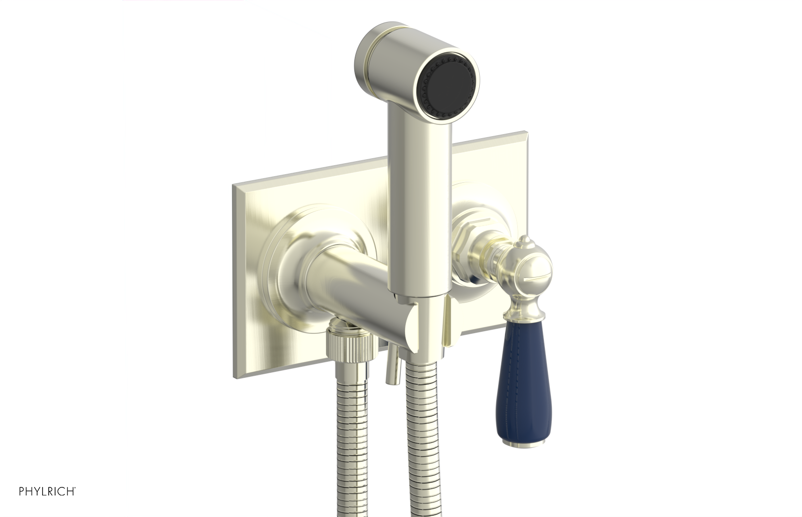 Phylrich Jamestown Wall Mounted Bidet with Lever Handle