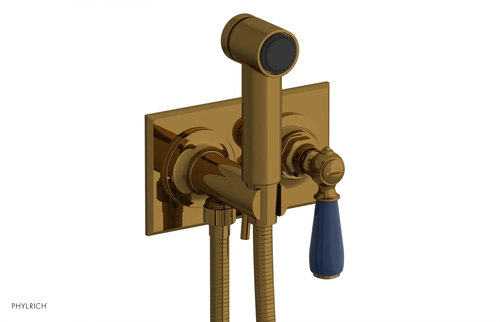 Phylrich Jamestown Wall Mounted Bidet with Lever Handle by Phylrich