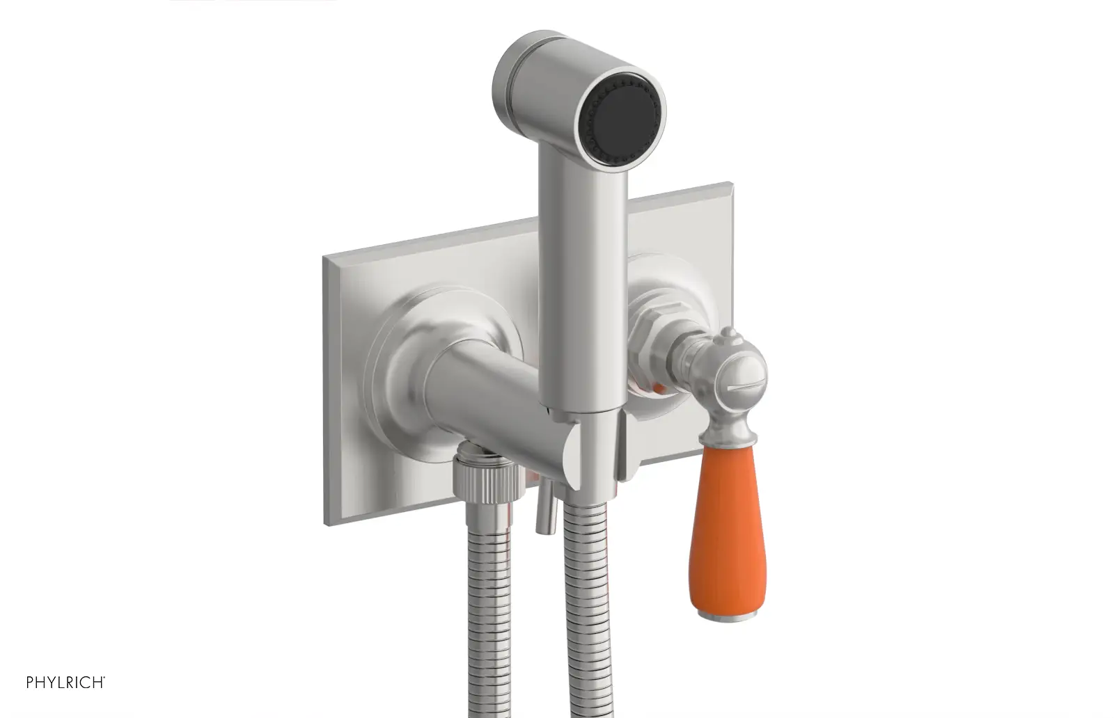 Phylrich Jamestown Wall Mounted Bidet with Lever Handle by Phylrich