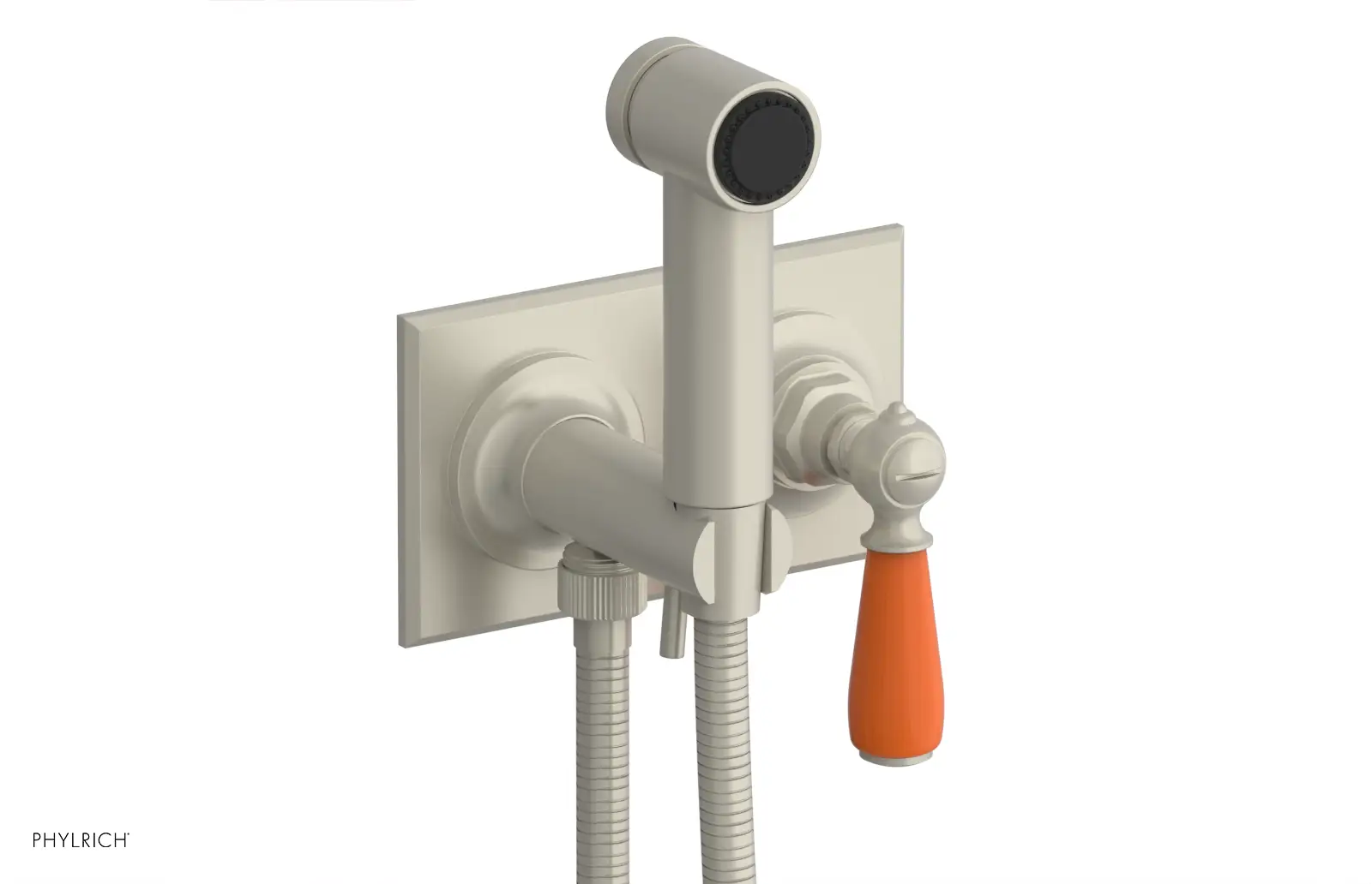 Phylrich Jamestown Wall Mounted Bidet with Lever Handle by Phylrich