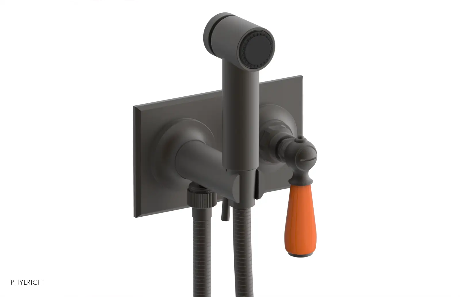 Phylrich Jamestown Wall Mounted Bidet with Lever Handle by Phylrich