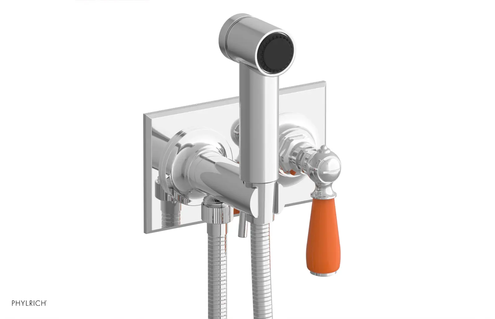Phylrich Jamestown Wall Mounted Bidet with Lever Handle by Phylrich