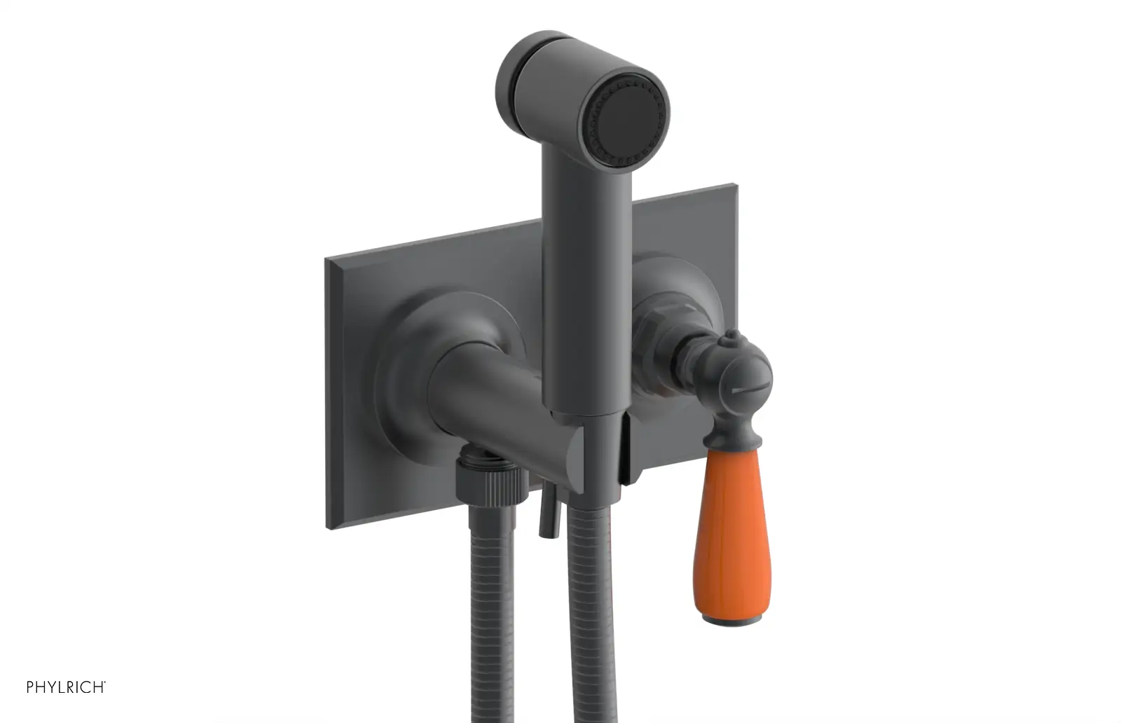 Phylrich Jamestown Wall Mounted Bidet with Lever Handle by Phylrich