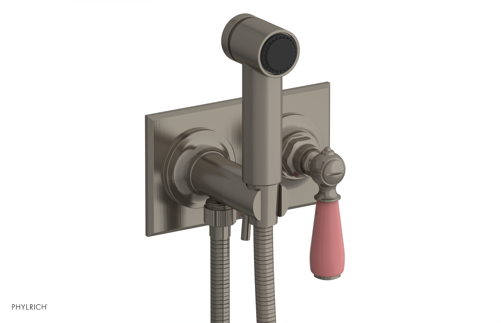 Phylrich Jamestown Wall Mounted Bidet with Lever Handle