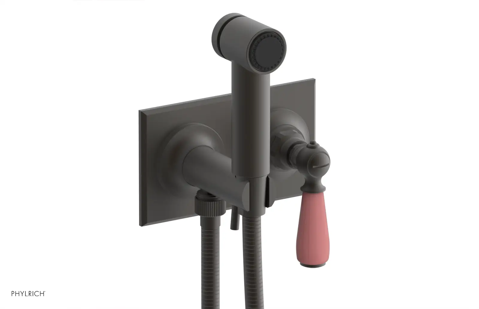 Phylrich Jamestown Wall Mounted Bidet with Lever Handle by Phylrich