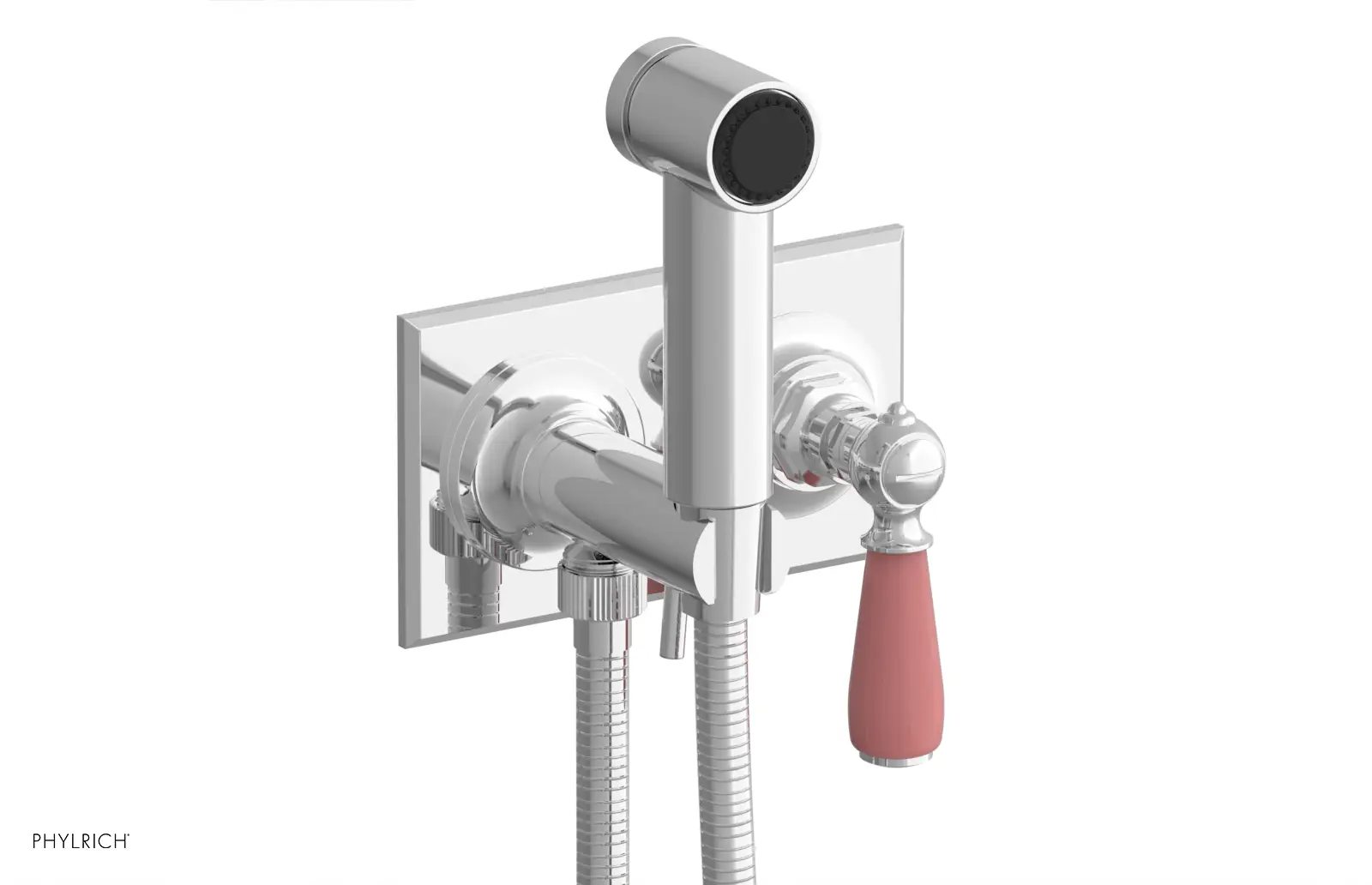 Phylrich Jamestown Wall Mounted Bidet with Lever Handle by Phylrich