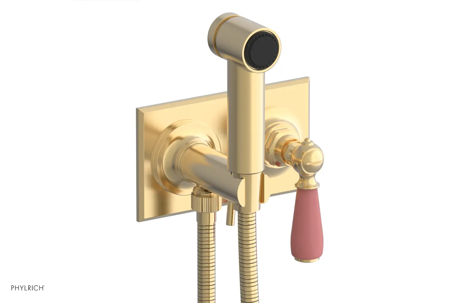 Phylrich Jamestown Wall Mounted Bidet with Lever Handle by Phylrich