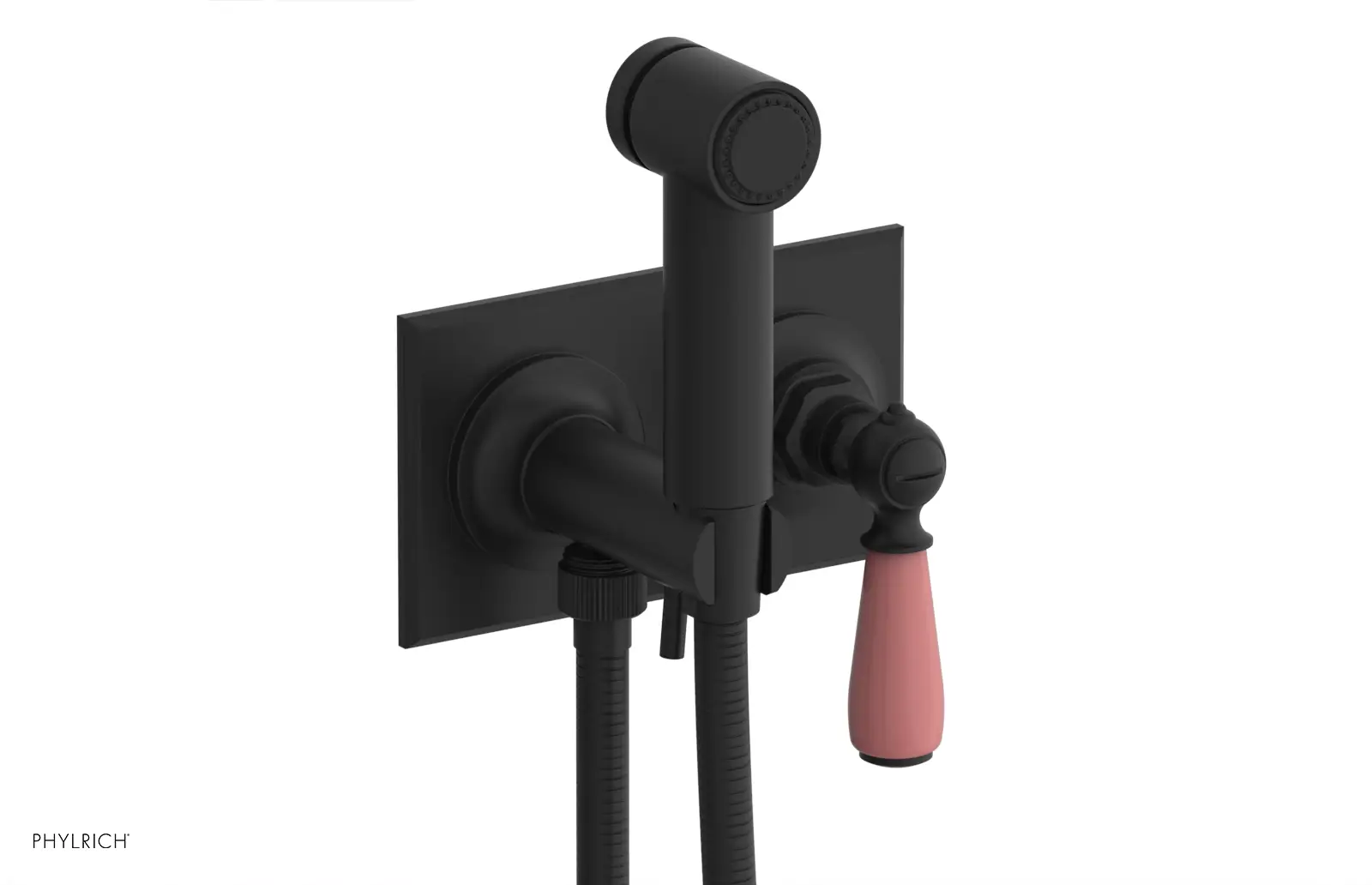 Phylrich Jamestown Wall Mounted Bidet with Lever Handle by Phylrich