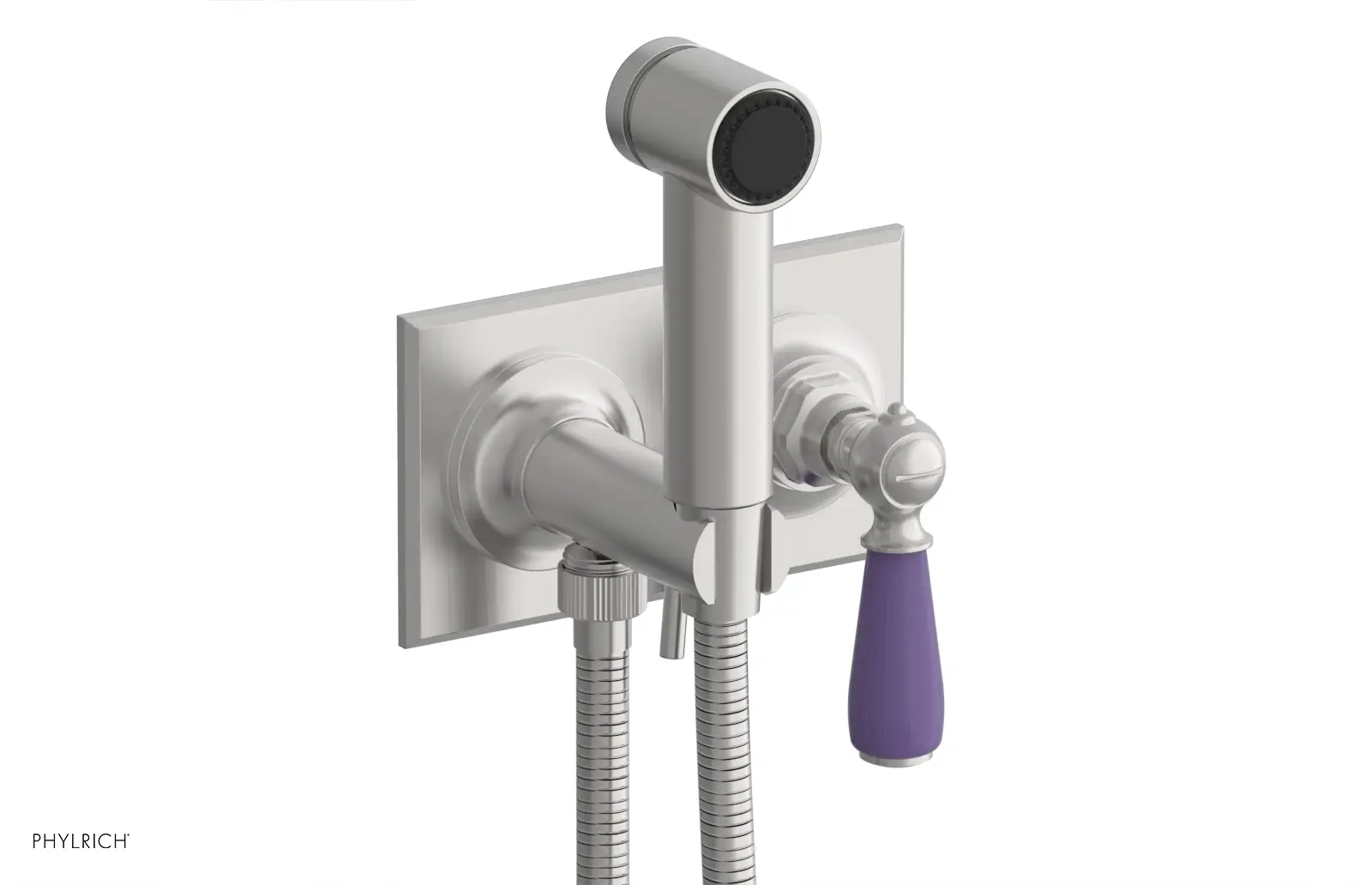 Phylrich Jamestown Wall Mounted Bidet with Lever Handle by Phylrich