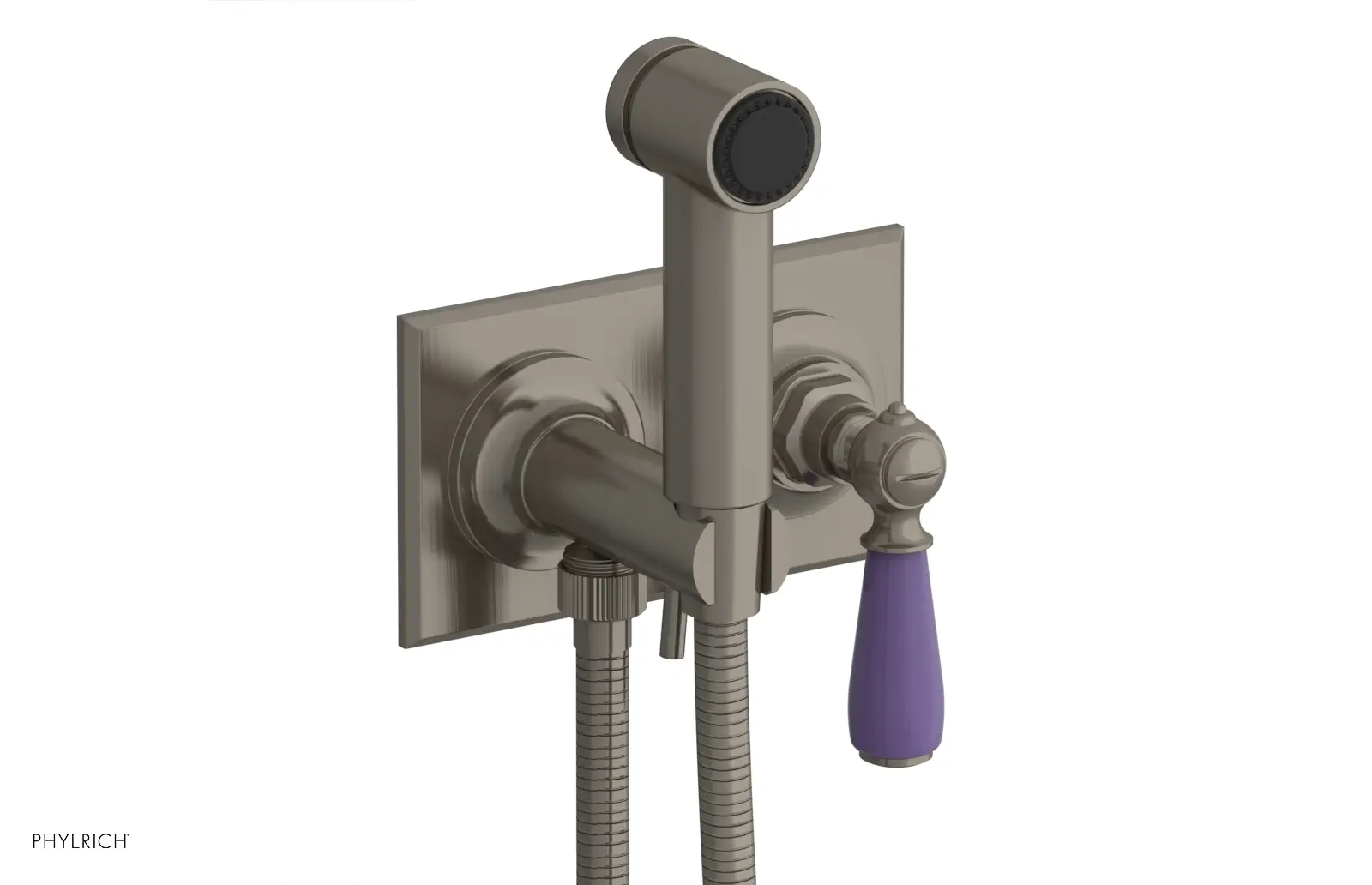 Phylrich Jamestown Wall Mounted Bidet with Lever Handle by Phylrich