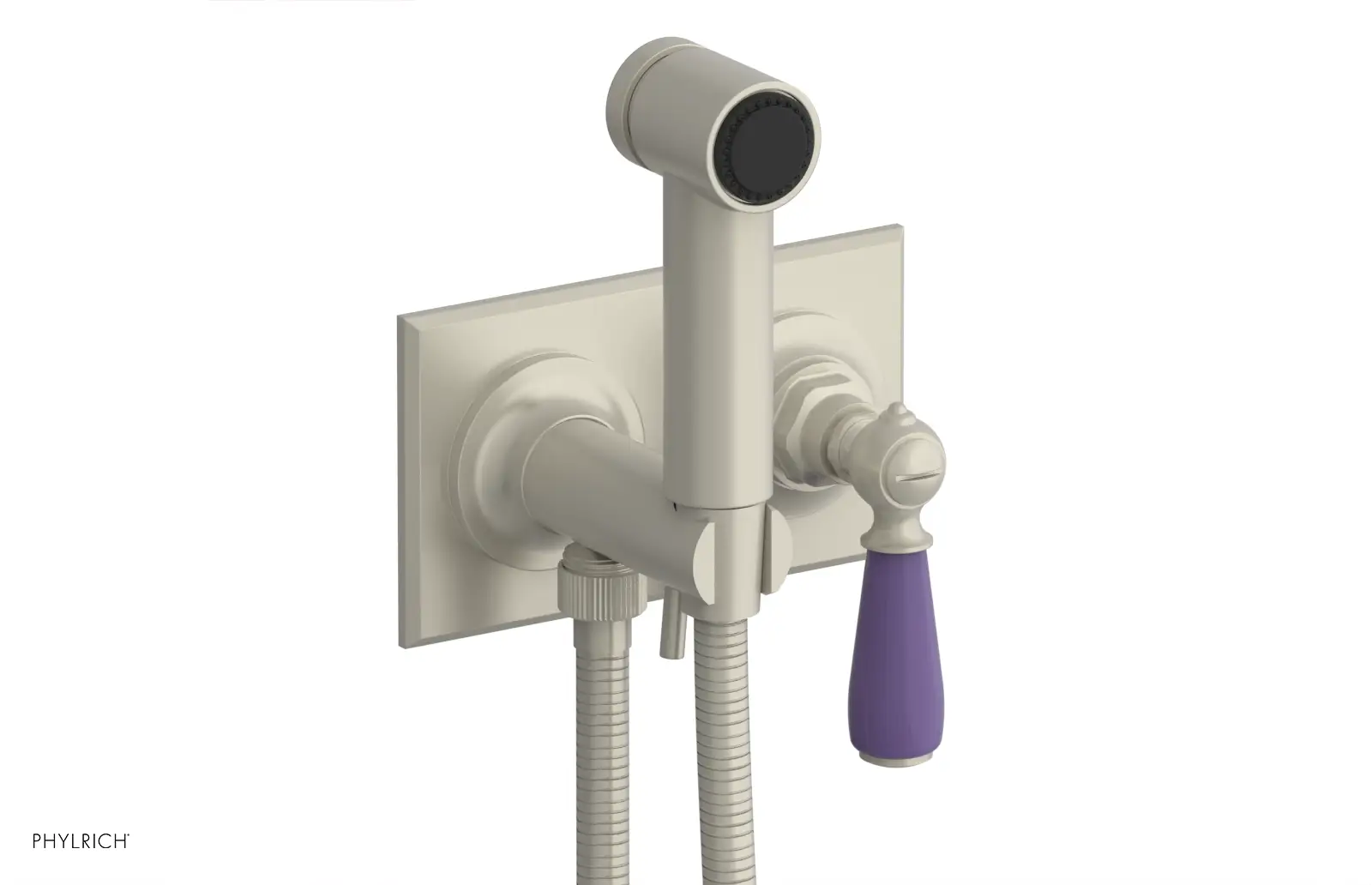 Phylrich Jamestown Wall Mounted Bidet with Lever Handle by Phylrich