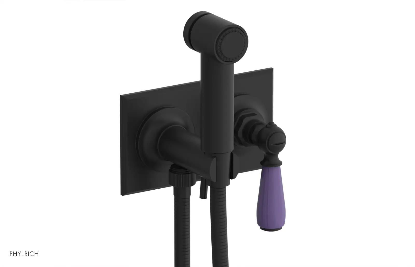 Phylrich Jamestown Wall Mounted Bidet with Lever Handle by Phylrich