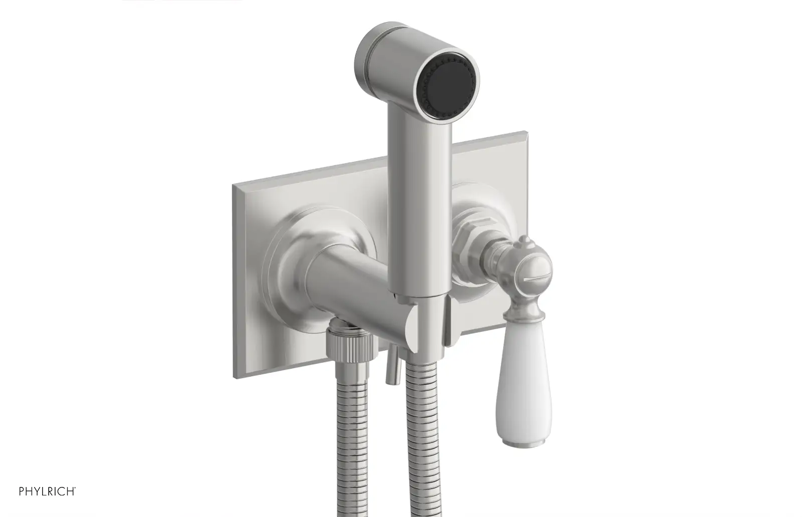 Phylrich Jamestown Wall Mounted Bidet with Lever Handle by Phylrich