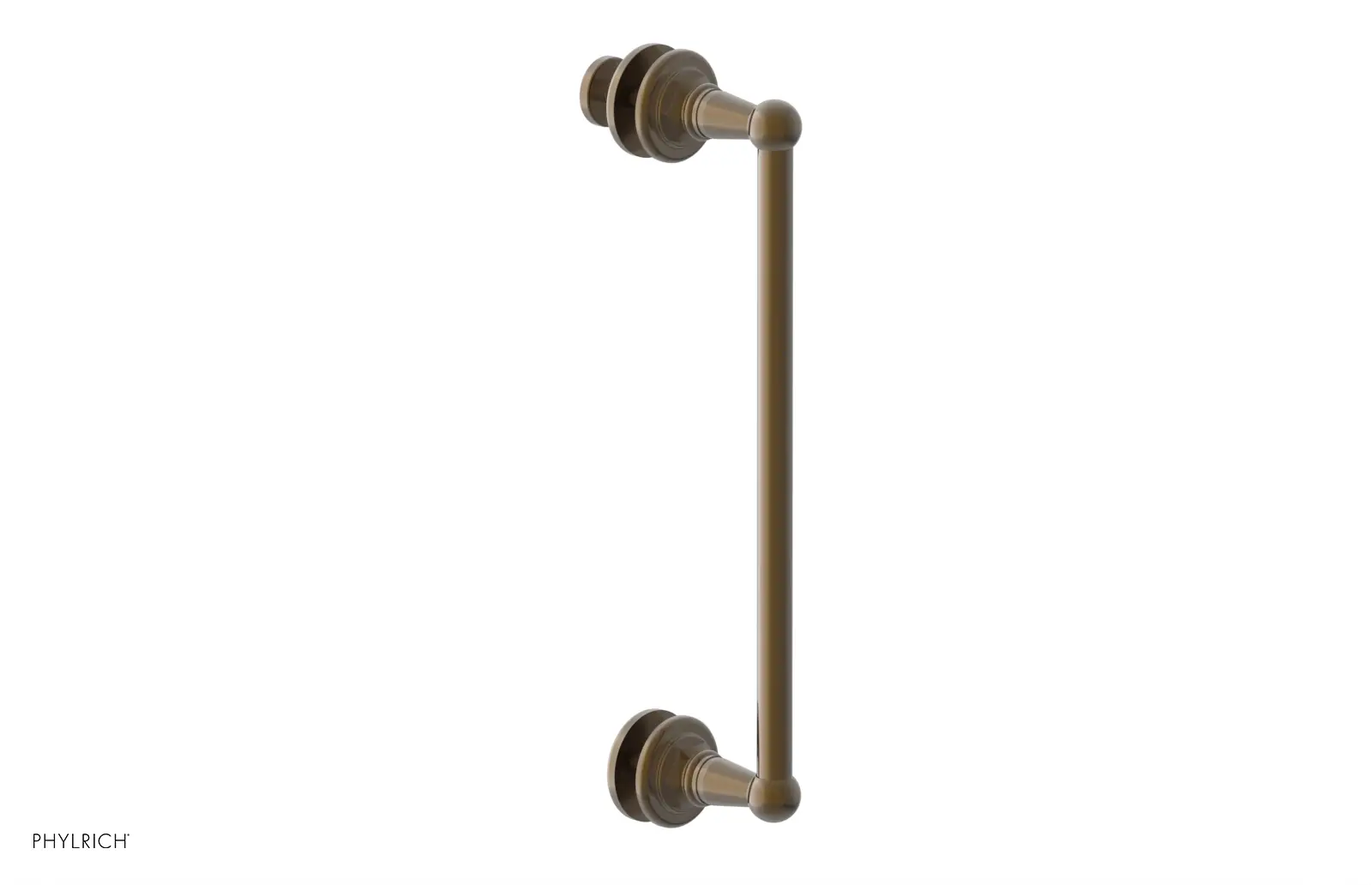 Phylrich Jamestown 12" Single Sided Shower Pull by Phylrich