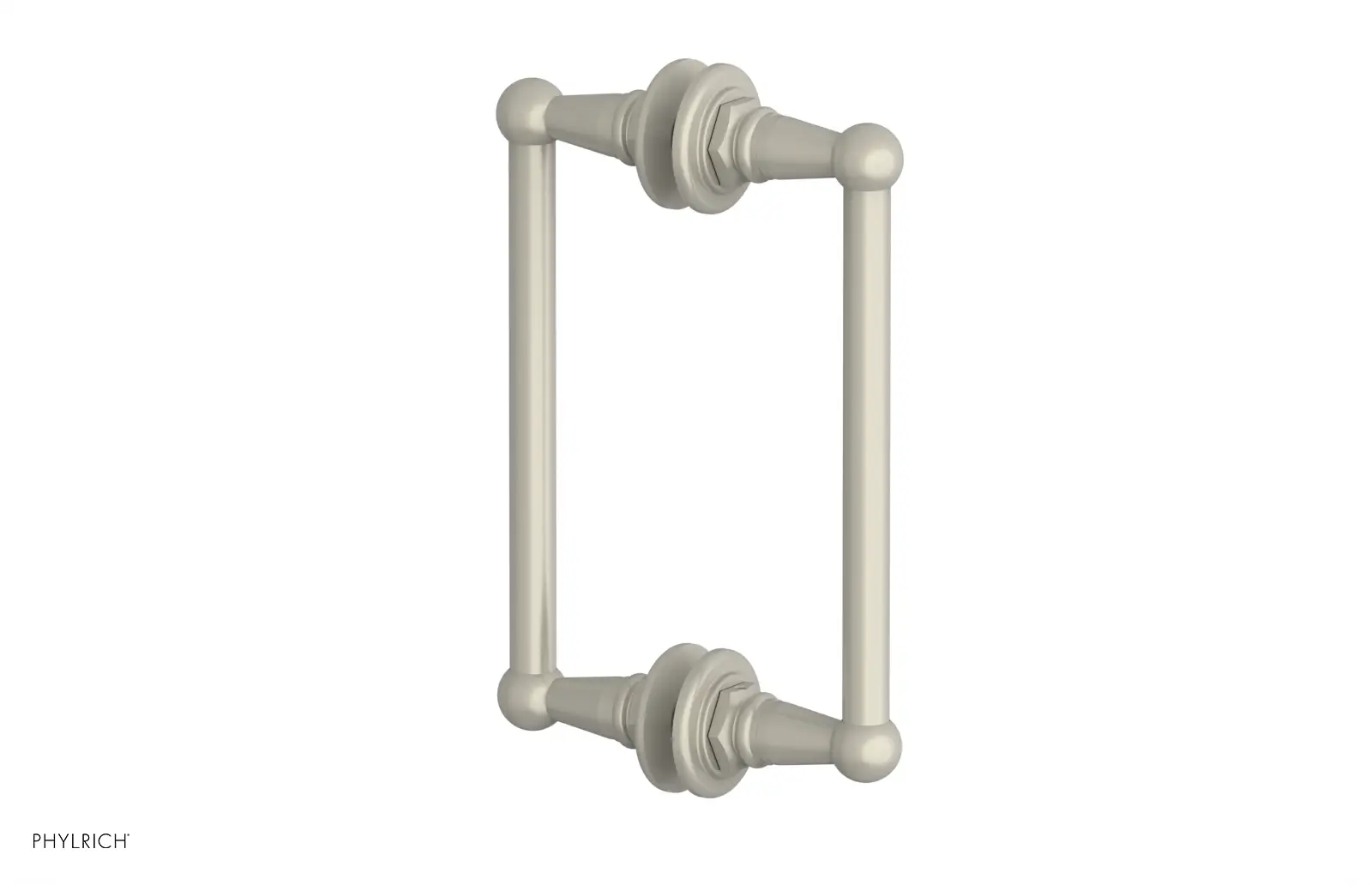 Phylrich Jamestown 8" Double Sided Shower Pull by Phylrich