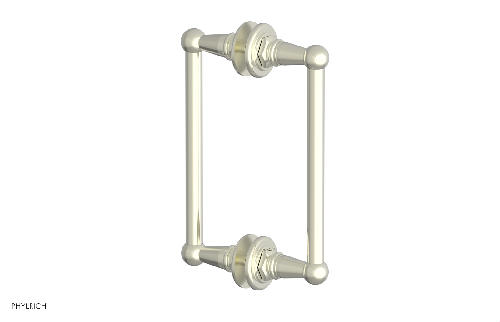 Phylrich Jamestown 8" Double Sided Shower Pull