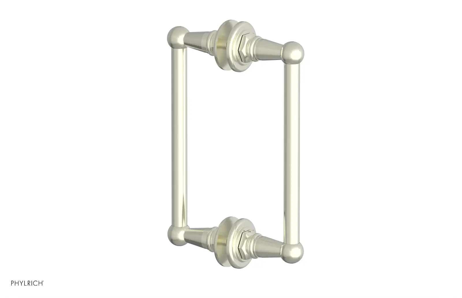 Phylrich Jamestown 8" Double Sided Shower Pull by Phylrich
