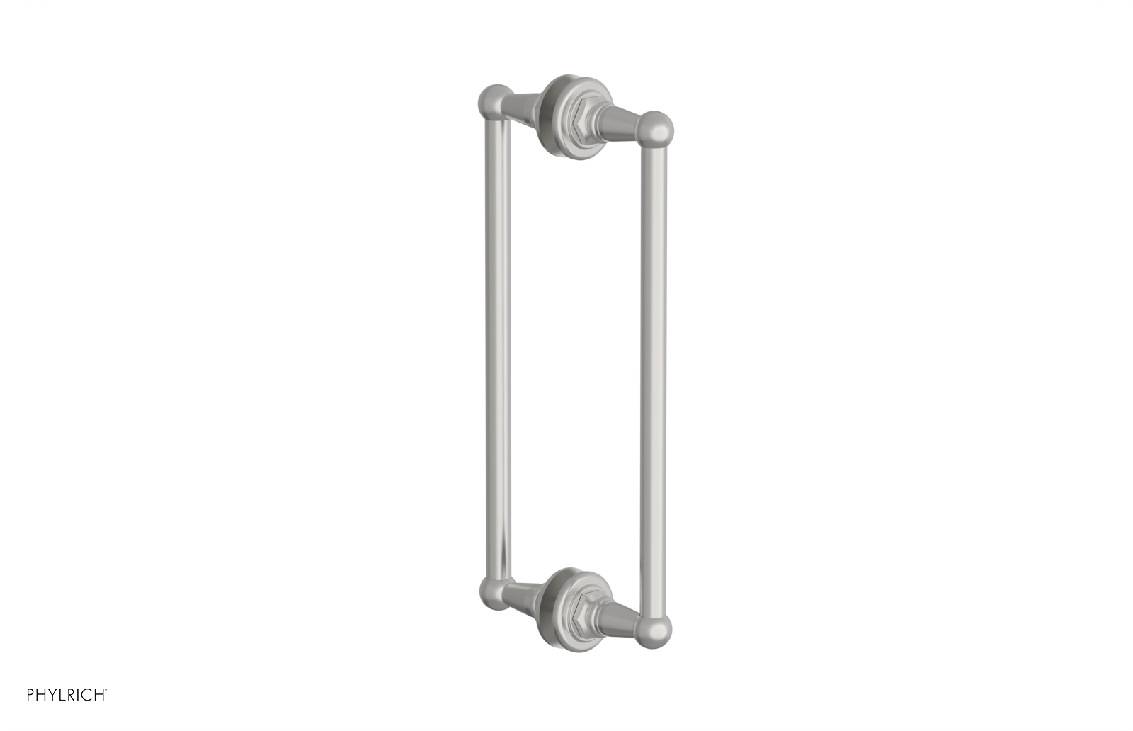 Phylrich Jamestown 12" Double Sided Shower Pull by Phylrich